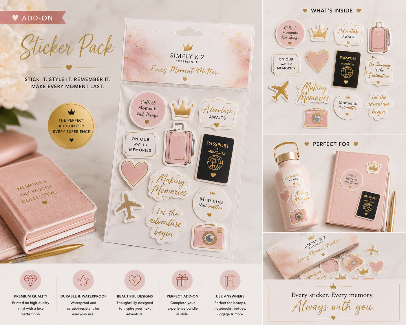 Personalized Sticker Pack Add on