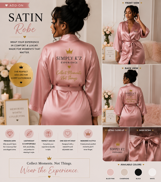 Satin Robe Add on