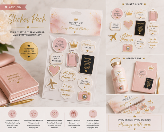 Personalized Sticker Pack Add on