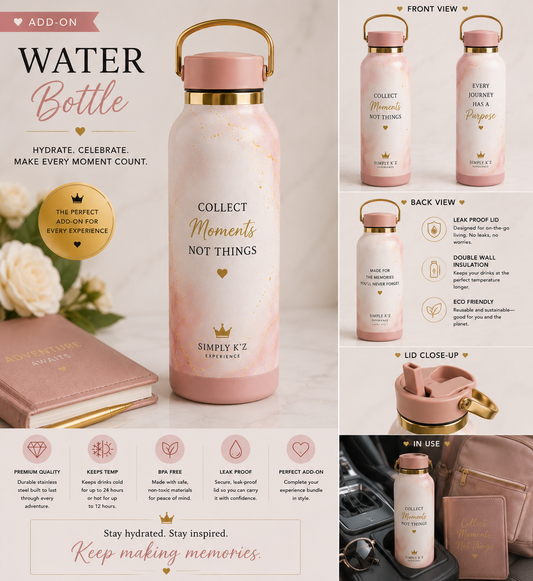 Water bottle add on